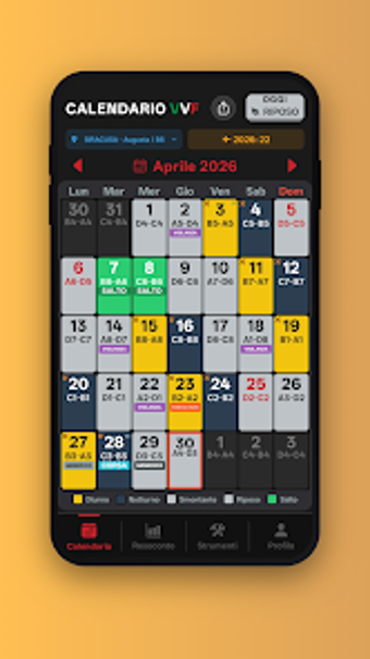 Imagen 0 para Calendario VVF