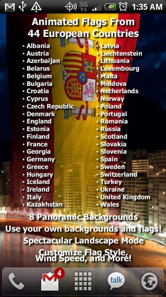 Imagen 1 para EU Flags Live Wallpaper