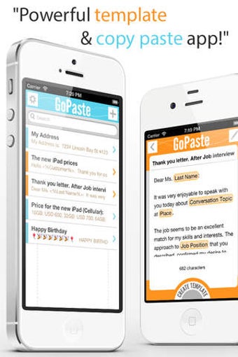 Imagen 0 para GoPaste - Template genera…