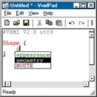 Image 0 for VrmlPad