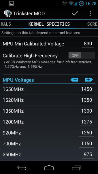 Image 1 for Trickster MOD Kernel Sett…