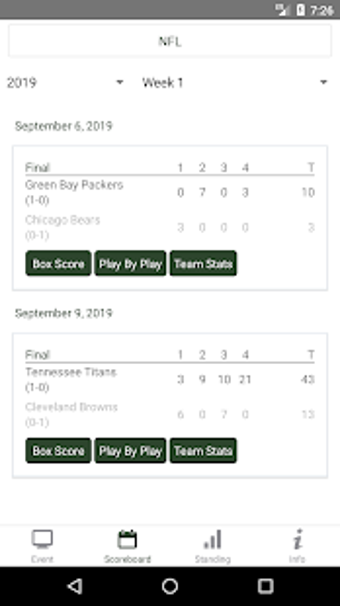 Image 2 for Live Stream for NFL 2020 …