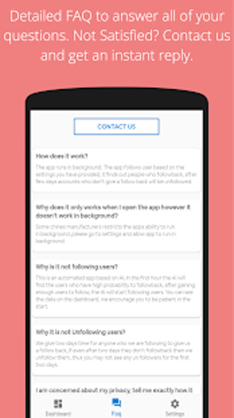 Image 3 for Unfollow app for Twitter
