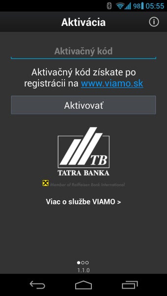 Imagen 1 para Tatra banka VIAMO