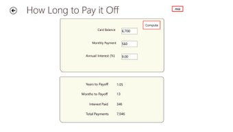 Imagen 0 para MyCreditCard for Windows …