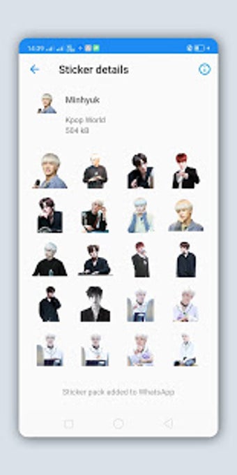 Imagen 0 para MONSTA X Stickers for Wha…