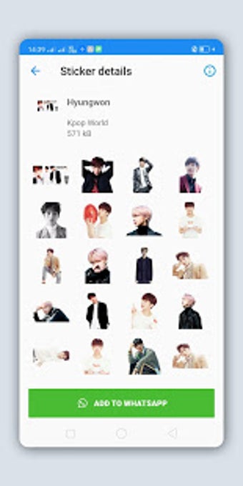 Imagen 3 para MONSTA X Stickers for Wha…