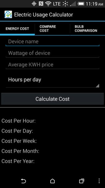 Image 0 for Electricity Cost Calculat…
