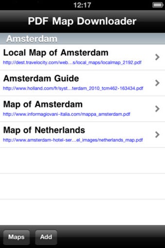 Imagen 1 para Amsterdam Maps - Download…
