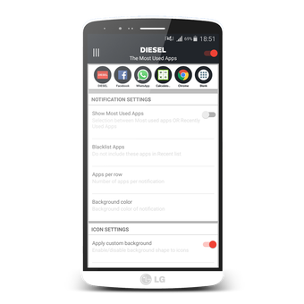 Imagen 1 para Recent App Switcher (DIES…