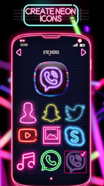 Imagen 2 para Neon Icon Designer App