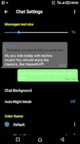 Image 0 for Black Chat - imos