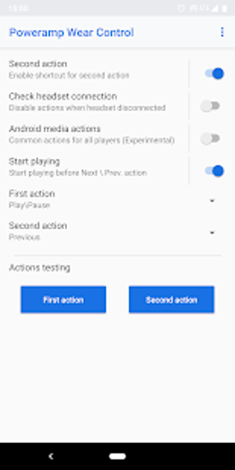 Imagen 3 para Poweramp Wear Control