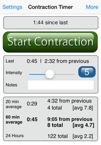 Image 0 for Labor and Contraction Tim…