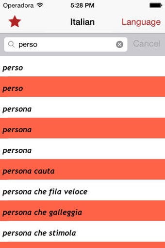 Image 0 for Dictionary English Italia…