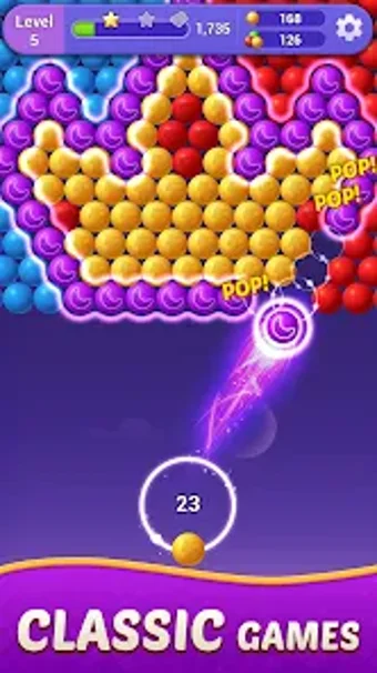 Image 0 for Bubble Shooter Lunar Pop