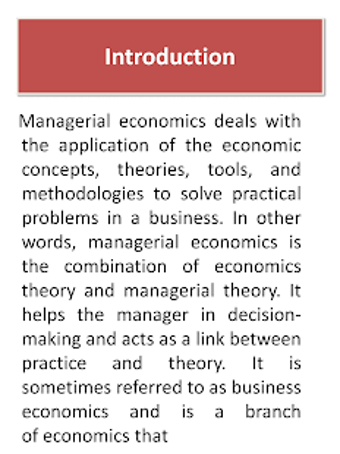 Image 0 for Managerial Economics - An…