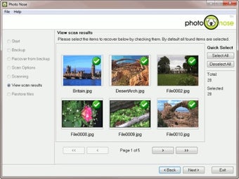 Image 0 for Photo Nose Image Recovery…