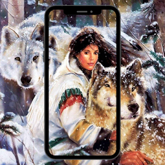 Image 1 for Native American Wallpaper…
