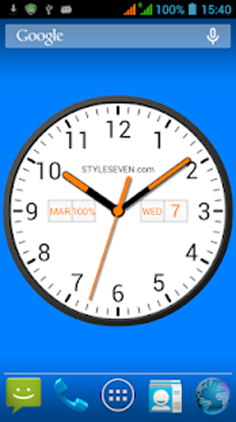 Image 2 for Analog Clock Widget Plus-…