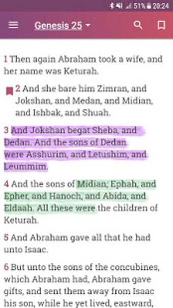 Imagen 2 para The Holy Bible with Apocr…
