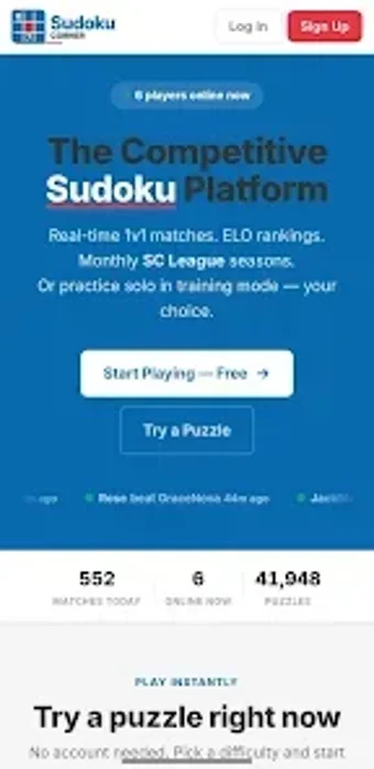Image 0 for Sudoku Corner: Multiplaye…