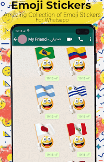 Image 0 for Emoji Stickers For Whatsa…