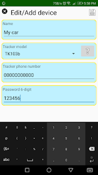 Imagen 3 para GPS Car Tracker Setting S…