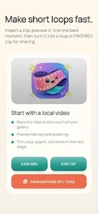 Image 0 for LoopyClip Boomerang Video…