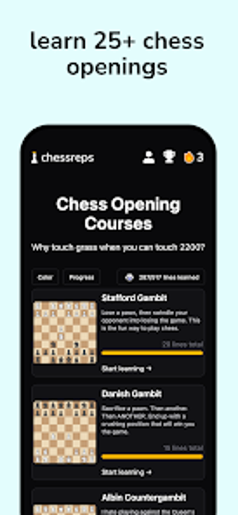 Image 0 for Chessreps - Master Openin…