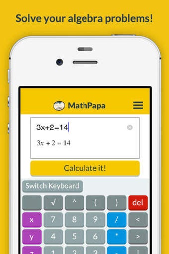 Image 0 for MathPapa - Algebra Calcul…