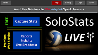 Image 0 for SoloStats Live Volleyball
