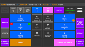 Image 1 for SoloStats Live Volleyball