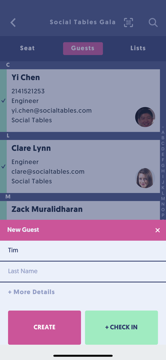 Image 1 for Check-In by Social Tables
