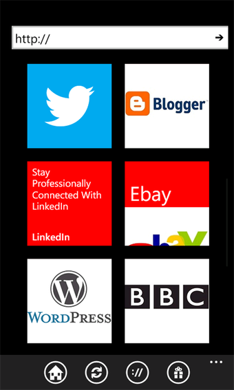 Imagen 1 para MetroUI Browser for Windo…
