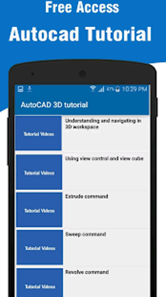 Imagen 1 para Learn AutoCad :Free -2019…