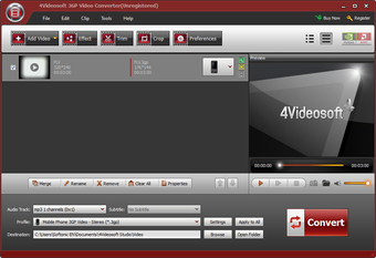 Image 0 for 4Videosoft 3GP Video Conv…