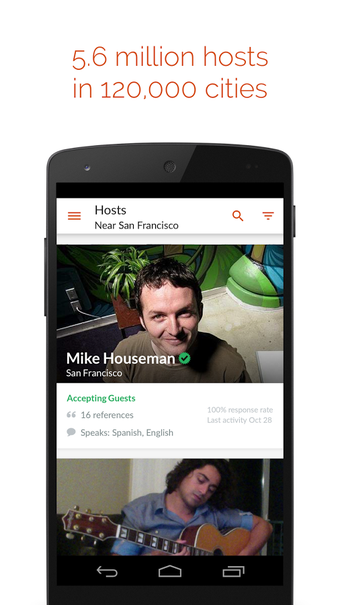 Image 1 for Couchsurfing Travel App