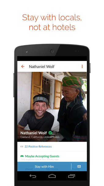 Image 0 for Couchsurfing Travel App