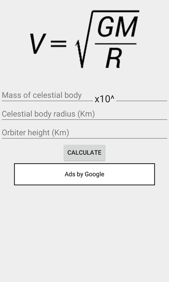 Image 0 for Rocket Calculator