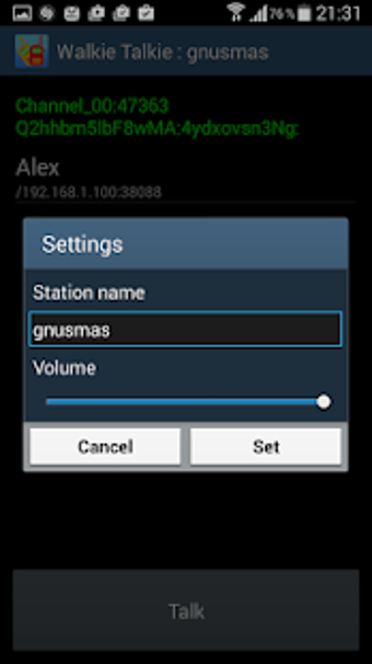 Image 1 for WiFi Walkie Talkie