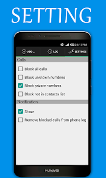 Image 1 for Block Calls & Block SMS