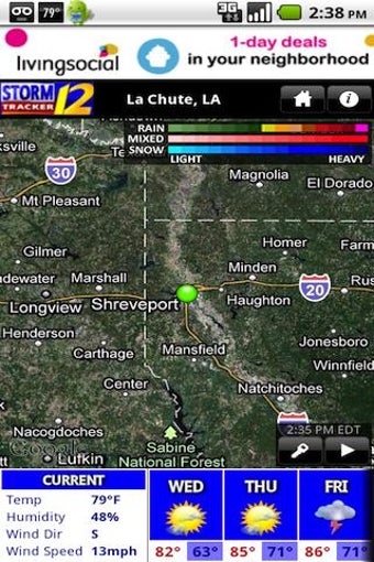 Imagen 1 para KSLA Stormtracker 12 Weat…