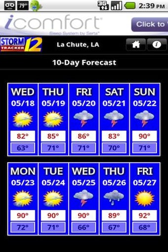 Imagen 2 para KSLA Stormtracker 12 Weat…