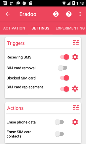 Imagen 2 para Eradoo : Delete data from…