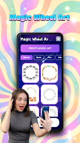 Imagen 0 para Magic Wheel Art: Draw  Sp…