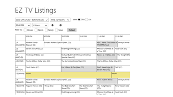 Imagen 2 para EZ TV Listings for Window…