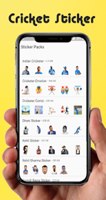 Image 3 for Indian Cricket Sticker 20…
