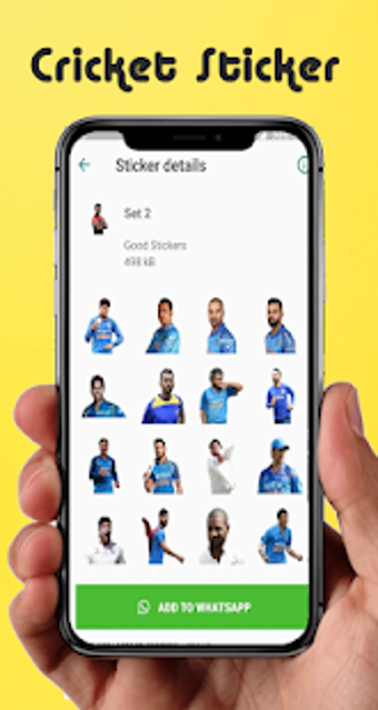 Image 1 for Indian Cricket Sticker 20…