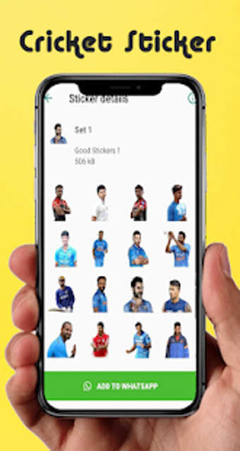 Image 2 for Indian Cricket Sticker 20…